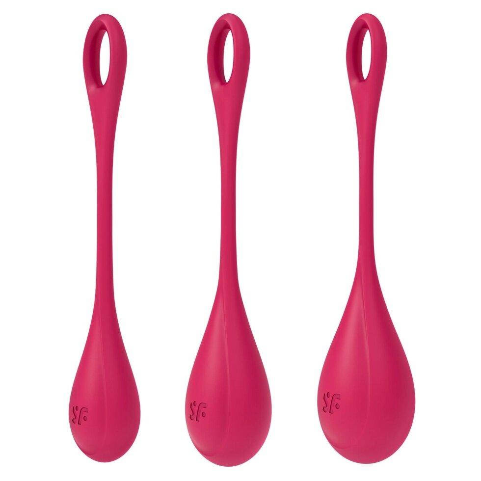 Набор йони бусин Satisfyer Yoni Power 1 Red, диаметр 2-2,5-3см, вес 22-46-74гр, Красный
Набор йони бусин Satisfyer Yoni Power 1 Red, диаметр 2-2,5-3см, вес 22-46-74гр, Красный