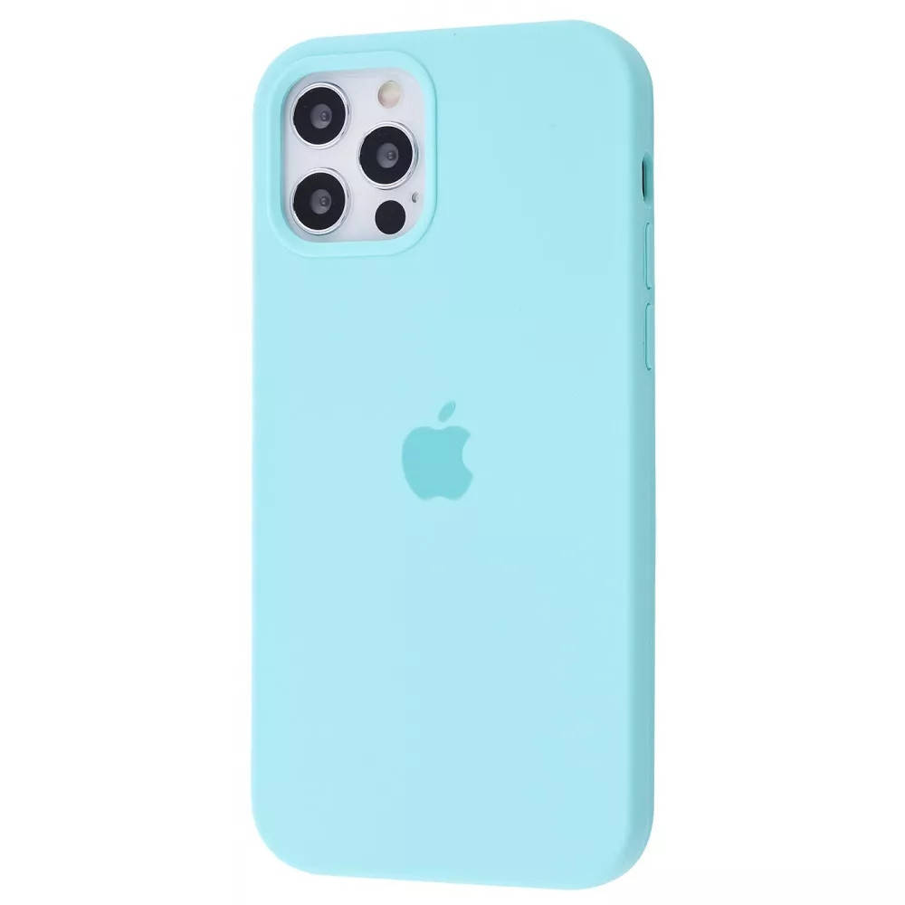 Чехол для iPhone 12 / 12 Pro Silicone Case Full Cover (Marine green). Чехол на айфон ударостойкий, Голубой
Чехол для iPhone 12 / 12 Pro Silicone Case Full Cover (Marine green). Чехол на айфон ударостойкий, Голубой