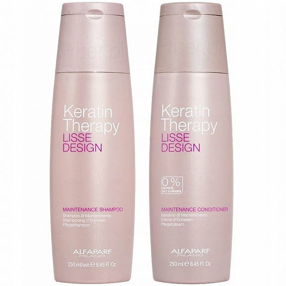 ALFAPARF KERATIN THERAPY - шампунь и кондиционер для выпрямленных волос, 250 мл + 250 мл
ALFAPARF KERATIN THERAPY - шампунь и кондиционер для выпрямленных волос, 250 мл + 250 мл