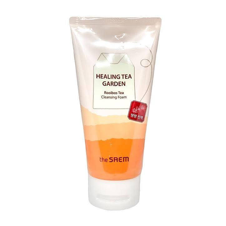 Пенка для умывания лица с экстрактом чая ройбуш The Saem Healing Tea Garden Rooibos Tea Cleansing Foam
Пенка для умывания лица с экстрактом чая ройбуш The Saem Healing Tea Garden Rooibos Tea Cleansing Foam