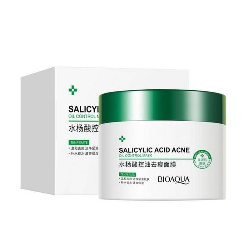 Крем - маска с салициловой кислотой от акне и воспалений, Анти-акне, Bioaqua Salicilic Acid Acne, 120 мл
Крем - маска с салициловой кислотой от акне и воспалений, Анти-акне, Bioaqua Salicilic Acid Acne, 120 мл