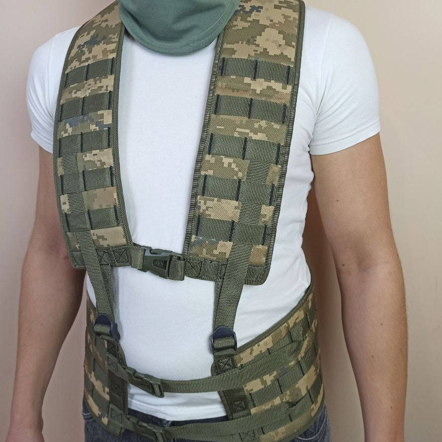 Разгрузка поясная жилет РПС мультикам molle, цвет: пиксель, ткань: сordura
Разгрузка поясная жилет РПС мультикам molle, цвет: пиксель, ткань: сordura