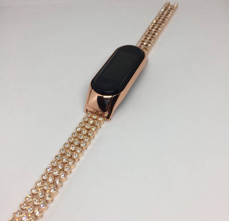 Ремешок mi band 5 mi band 6 металл со стразами шикарный
Ремешок mi band 5 mi band 6 металл со стразами шикарный