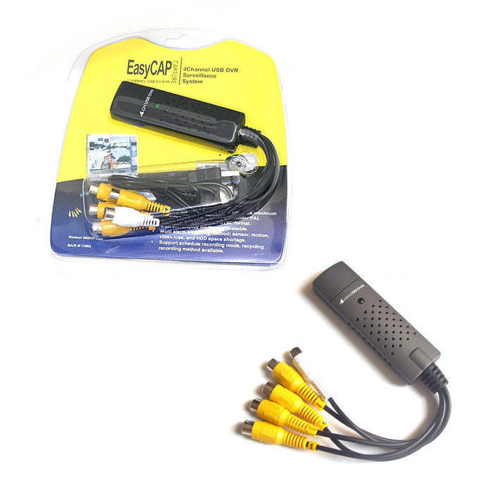 EasyCap карта видеозахвата USB 4-х канальная для видеонаблюдения, оцифровки сигнала EasyCap, DVR
EasyCap карта видеозахвата USB 4-х канальная для видеонаблюдения, оцифровки сигнала EasyCap, DVR