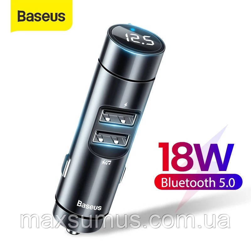 FM модулятор ФМ трансмиттер Baseus Bluetooth Energy Column с быстрой зарядкой (PPS Quick Charger-English) Dark
FM модулятор ФМ трансмиттер Baseus Bluetooth Energy Column с быстрой зарядкой (PPS Quick Charger-English) Dark