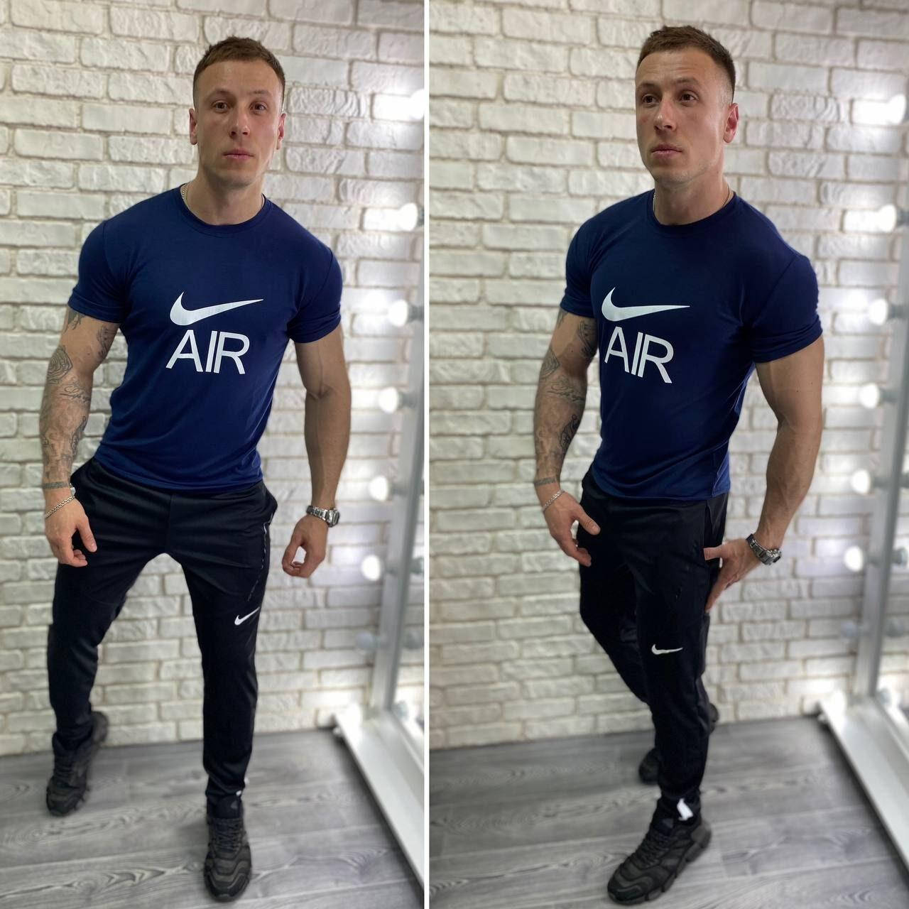 Мужской спортивный костюм в стиле "Nike", ткань "Трикотаж+ Турецкий Эластик" 48, 50, 52, 54, 56 размер 48 52, Темно-синий
Мужской спортивный костюм в стиле "Nike", ткань "Трикотаж+ Турецкий Эластик" 48, 50, 52, 54, 56 размер 48 52, Темно-синий