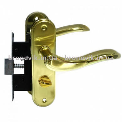 Защелка с ручками Avers 5264-WC-GM/G-R