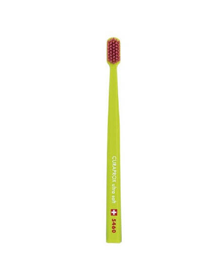 Зубная щетка Curaprox CS 5460 Ultra Soft, d 0,10 мм 30 Зубная щетка зеленый лайм/щетина пурпурная
Зубная щетка Curaprox CS 5460 Ultra Soft, d 0,10 мм 30 Зубная щетка зеленый лайм/щетина пурпурная