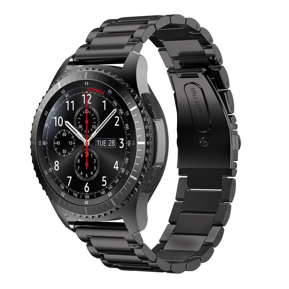 Ремешок Stainless Premium для Samsung Gear S3 / Samsung Galaxy Watch 46mm Silver - черный / нержавеющая сталь
Ремешок Stainless Premium для Samsung Gear S3 / Samsung Galaxy Watch 46mm Silver - черный / нержавеющая сталь