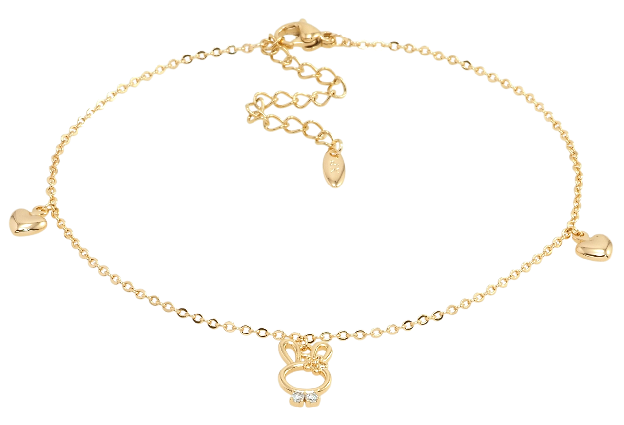 Браслет Xuping Позолота 18K на ногу "Якорное плетение с подвесками" длина с доп.цепочкой 22-27.5см х 1мм
Браслет Xuping Позолота 18K на ногу "Якорное плетение с подвесками" длина с доп.цепочкой 22-27.5см х 1мм