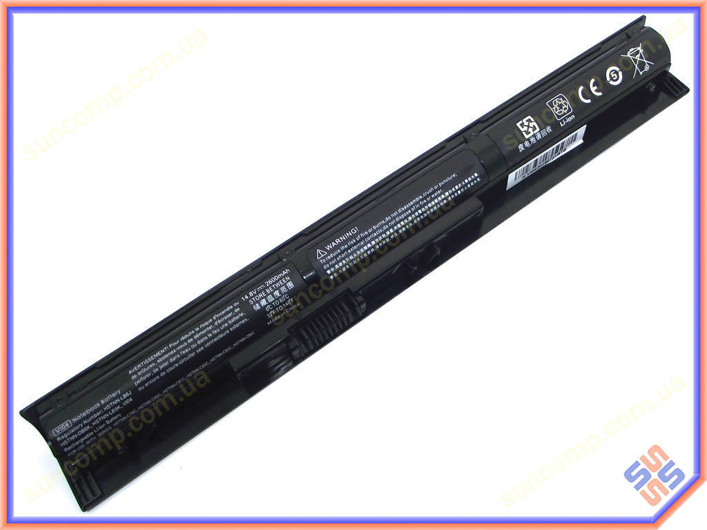 Батарея VI04 для HP Probook 440 G2, 445 G2, 450 G2, 455 G2, Pavilion 15, 17 Envy 14, 15, 17 (14.8V 2600mAh, LG
Батарея VI04 для HP Probook 440 G2, 445 G2, 450 G2, 455 G2, Pavilion 15, 17 Envy 14, 15, 17 (14.8V 2600mAh, LG