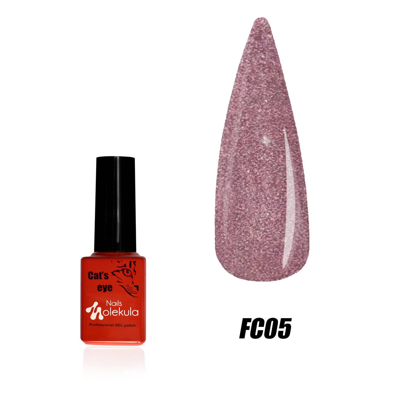Гель-лак для ногтей Molekula Flash Cat's Eye №FC05 Бордово-коричневый светоотражающий 6 мл (16514Gu)
Гель-лак для ногтей Molekula Flash Cat's Eye №FC05 Бордово-коричневый светоотражающий 6 мл (16514Gu)