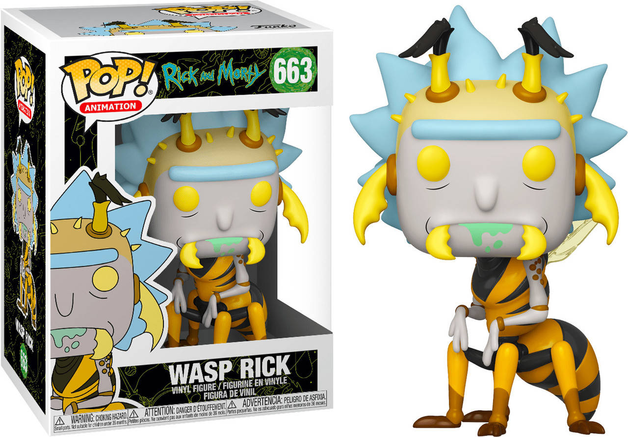 Фигурка Funko Pop Фанко Поп Рик и Морти Оса Рик Rick And Morty Wasp Rick 10 см RM WR 663
Фигурка Funko Pop Фанко Поп Рик и Морти Оса Рик Rick And Morty Wasp Rick 10 см RM WR 663