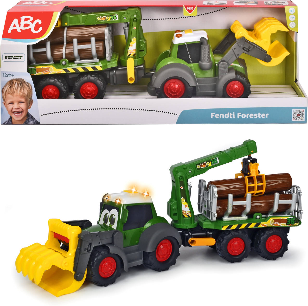 Трактор лесника Dickie Toys АВС Фендт с краном, звук и свет эфф 65 см (4119001), Красный
Трактор лесника Dickie Toys АВС Фендт с краном, звук и свет эфф 65 см (4119001), Красный