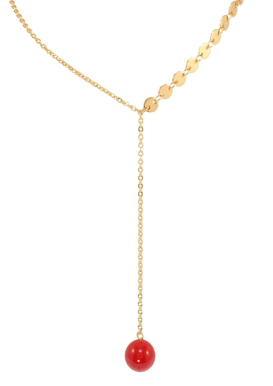 Подвеска на цепочке Xuping Позолота 18K "Красная бусина на цепочке, ø 7мм" длина 62см х 2-6мм
Подвеска на цепочке Xuping Позолота 18K "Красная бусина на цепочке, ø 7мм" длина 62см х 2-6мм