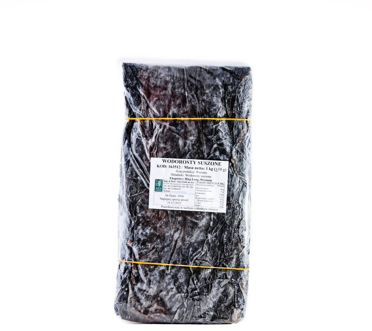 Водоросли сушеные целые Даши Комбу Hiep Long 1000 г
Водоросли сушеные целые Даши Комбу Hiep Long 1000 г