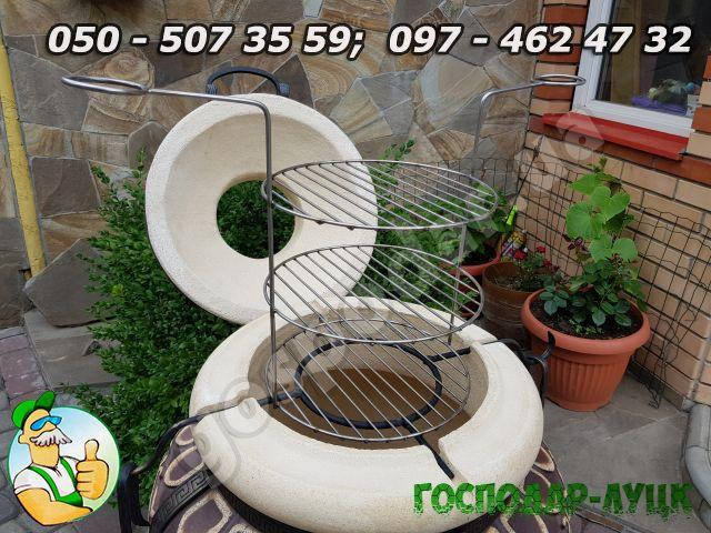 Трехярусная сетка для тандыра из нержавейки, насадка для приготовления овощей, рыбы стейков в тандыре
Трехярусная сетка для тандыра из нержавейки, насадка для приготовления овощей, рыбы стейков в тандыре