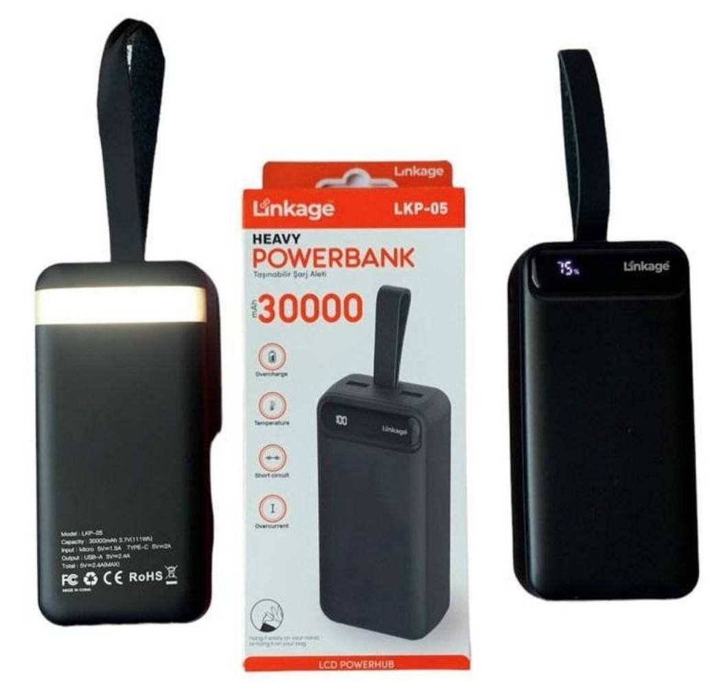 Повербанк Оригинал Linkage LKP-05 30000 mAh | Power Bank 30000mAh | Внешний аккумулятор 30000mAh
Повербанк Оригинал Linkage LKP-05 30000 mAh | Power Bank 30000mAh | Внешний аккумулятор 30000mAh