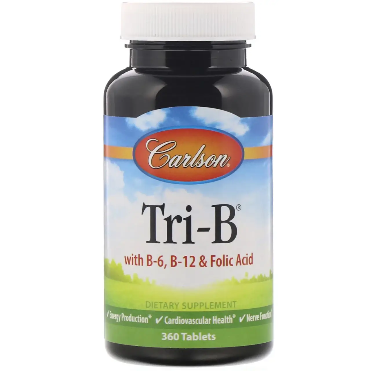 Carlson Labs, Tri-B, комплекс с витаминами B6, B12 и фолиевой кислотой, 360 таблеток купить
Carlson Labs, Tri-B, комплекс с витаминами B6, B12 и фолиевой кислотой, 360 таблеток купить