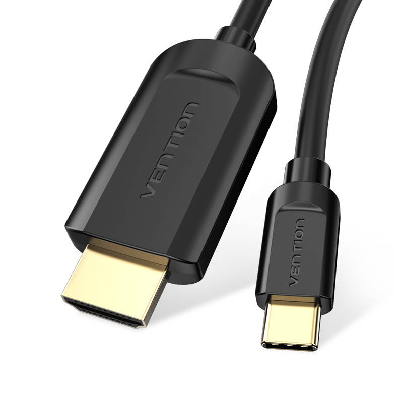 Кабель Type-C-HDMI Thunderbolt 3 v.1.4 Vention 4K 30Hz 2K 30Hz 1.5m Black (CGUBG), Черный
Кабель Type-C-HDMI Thunderbolt 3 v.1.4 Vention 4K 30Hz 2K 30Hz 1.5m Black (CGUBG), Черный
