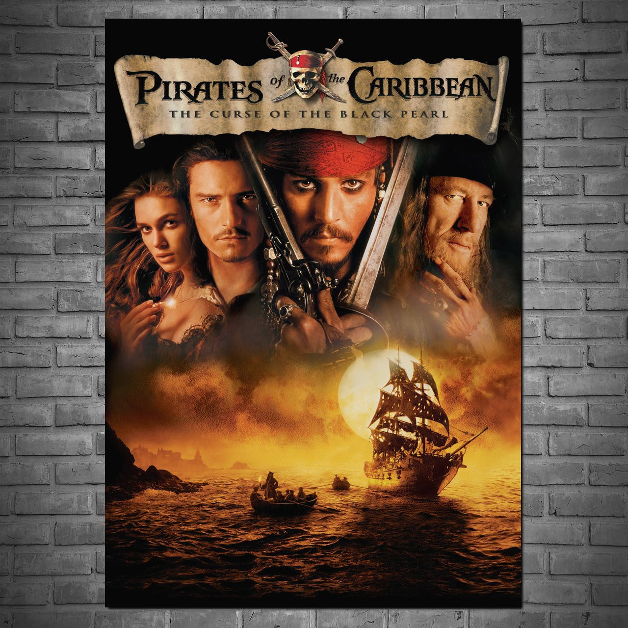 Плакат "Пираты Карибского Моря: Проклятье Чёрной Жемчужины, Pirates of the Carribean (2003)" (артикул 0428) 42, Полуглянец, 30
Плакат "Пираты Карибского Моря: Проклятье Чёрной Жемчужины, Pirates of the Carribean (2003)" (артикул 0428) 42, Полуглянец, 30
