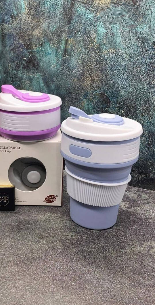 Силиконовый складной стакан CUP Silicone пищевой 
Силиконовый складной стакан CUP Silicone пищевой