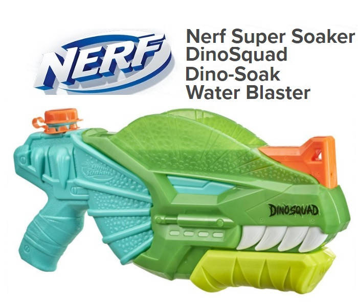 Nerf Super Soaker DinoSquad Dino-Soak Water F0496 Hasbro Нерф Водний Пістолет Водный Пистолет Автомат Бластер, Зелёный
Nerf Super Soaker DinoSquad Dino-Soak Water F0496 Hasbro Нерф Водний Пістолет Водный Пистолет Автомат Бластер, Зелёный