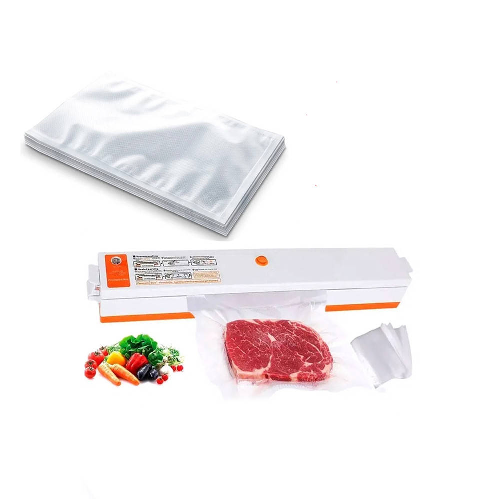 Комплект вакууматор + 25 гофрированных 20х25 см пакеты для FreshpackPro Вакуумный упаковщик для дома
Комплект вакууматор + 25 гофрированных 20х25 см пакеты для FreshpackPro Вакуумный упаковщик для дома