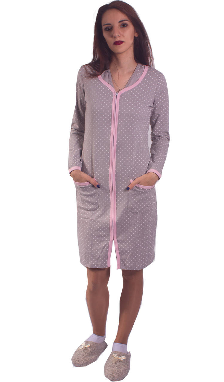 Халат женский на молнии
Халат женский на молнии