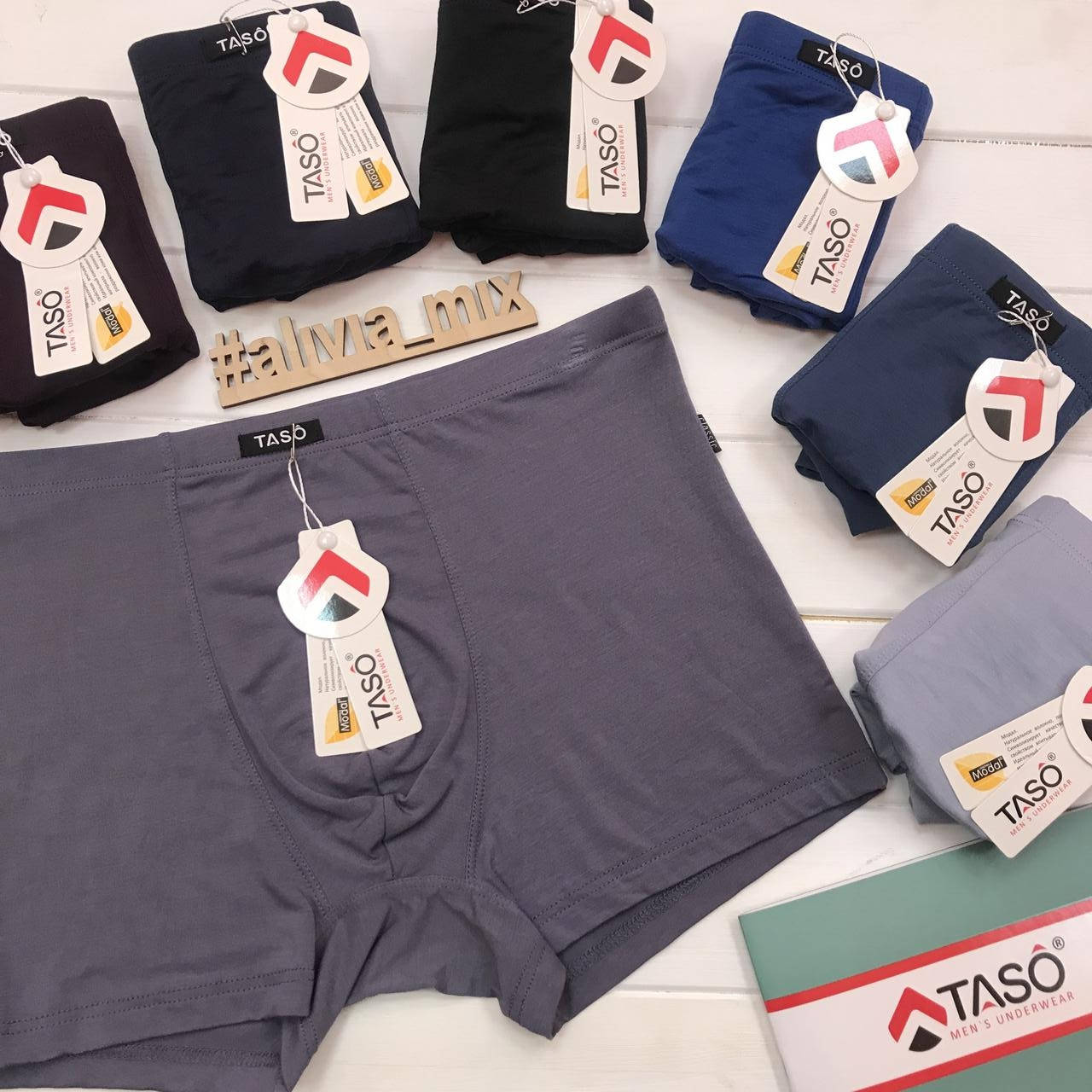 Классические боксеры TASO 4XL, темно-серый
Классические боксеры TASO 4XL, темно-серый