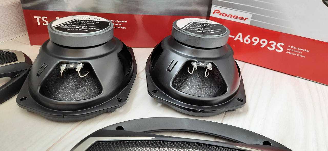 Автоакустика Пионер Pioneer 6995 1000w 5 полос автомобильные динамики овалы колонки тыловая акустика элипсы
Автоакустика Пионер Pioneer 6995 1000w 5 полос автомобильные динамики овалы колонки тыловая акустика элипсы