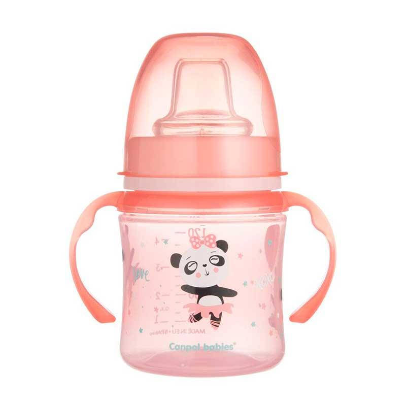 Кружка тренировочная Canpol Babies EasyStart, 35/207_pin Розовая, 120 мл, Розовый 
Кружка тренировочная Canpol Babies EasyStart, 35/207_pin Розовая, 120 мл, Розовый