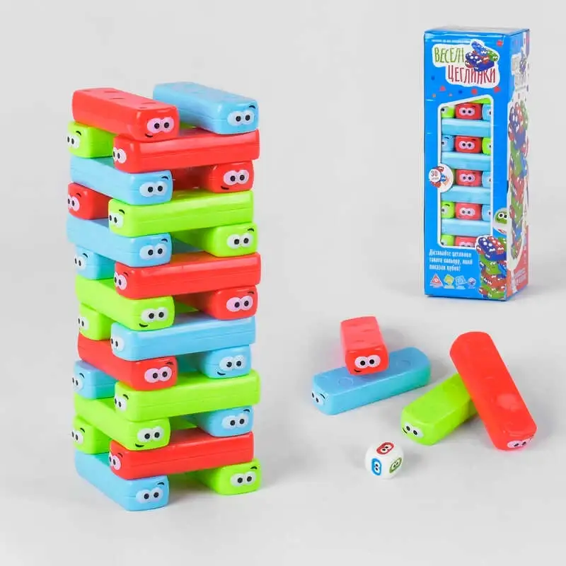 Гр Настольная игра "Веселі Цеглинки" UKB-B 0038 (24) "Fun Game" 30 деталей, на украинском языке, в коробке
Гр Настольная игра "Веселі Цеглинки" UKB-B 0038 (24) "Fun Game" 30 деталей, на украинском языке, в коробке