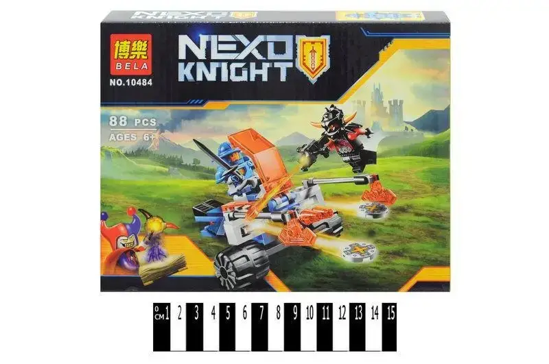 Конструктор Bela "NEXO Knights" 88 деталей 10484 
Конструктор Bela "NEXO Knights" 88 деталей 10484