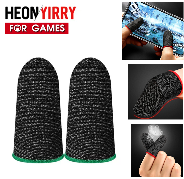 Игровые напальчники для игр на телефоне, смартфоне Heon-F1G 1 пара Мобильные напальчники для сенсорных экранов, Черный
Игровые напальчники для игр на телефоне, смартфоне Heon-F1G 1 пара Мобильные напальчники для сенсорных экранов, Черный