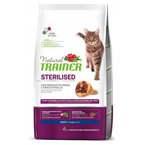Сухой корм Trainer Natural Super Premium Adult Sterilised with Dry-Cured Ham на развес
Сухой корм Trainer Natural Super Premium Adult Sterilised with Dry-Cured Ham на развес