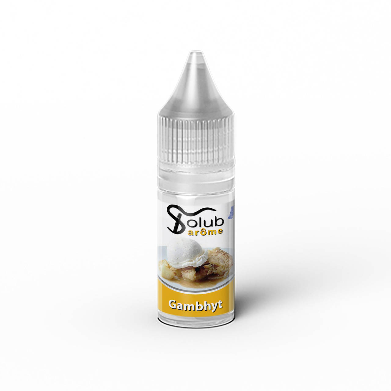 Ароматизатор Solub Arome - Gambhyt (Яблочный пирог с ванильным пломбиром и сливками), 10 мл.
Ароматизатор Solub Arome - Gambhyt (Яблочный пирог с ванильным пломбиром и сливками), 10 мл.