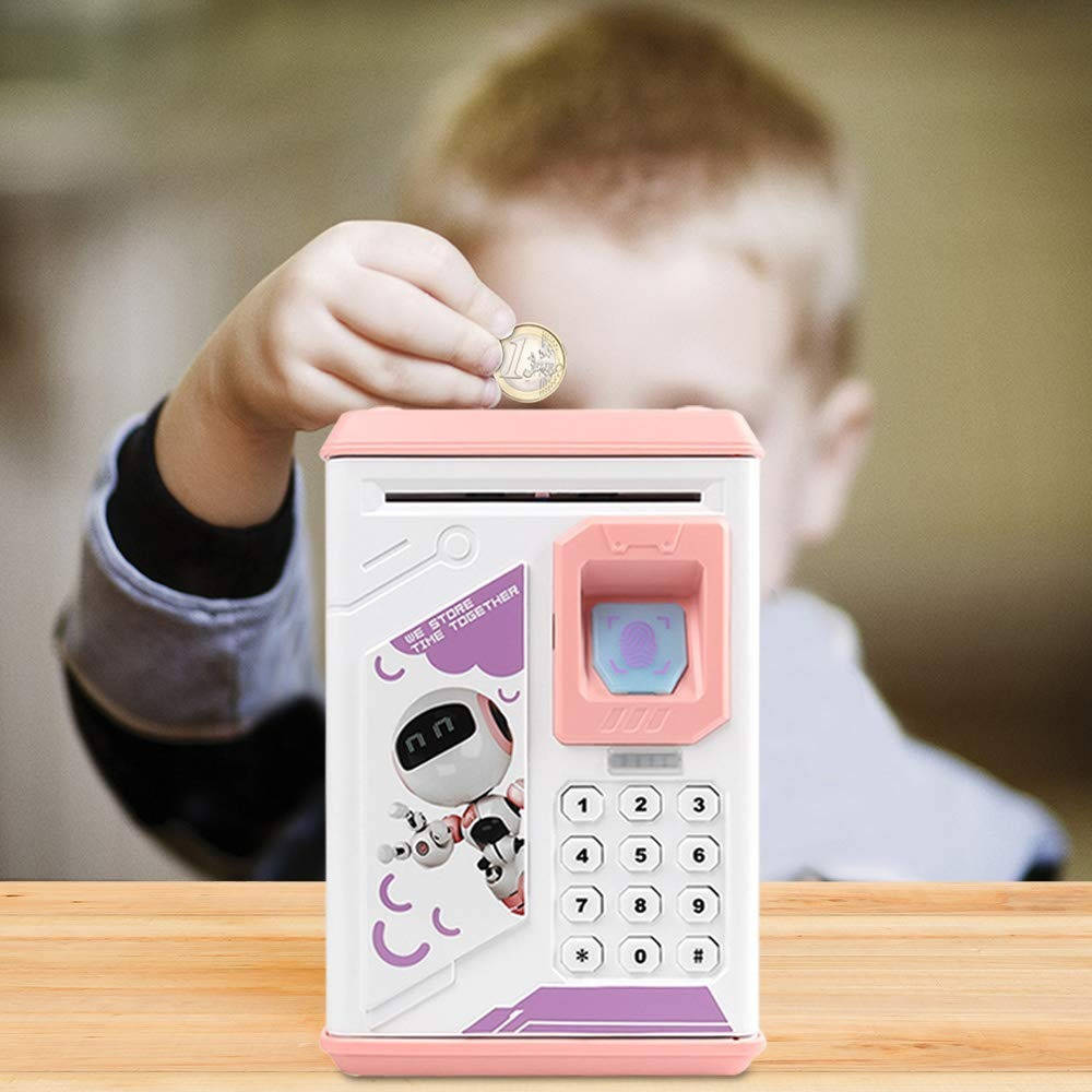 Игрушечный детский сейф с электронным кодовым замком для детей Fingerprint копилка детская (Розовая) (NS), Розовый
Игрушечный детский сейф с электронным кодовым замком для детей Fingerprint копилка детская (Розовая) (NS), Розовый