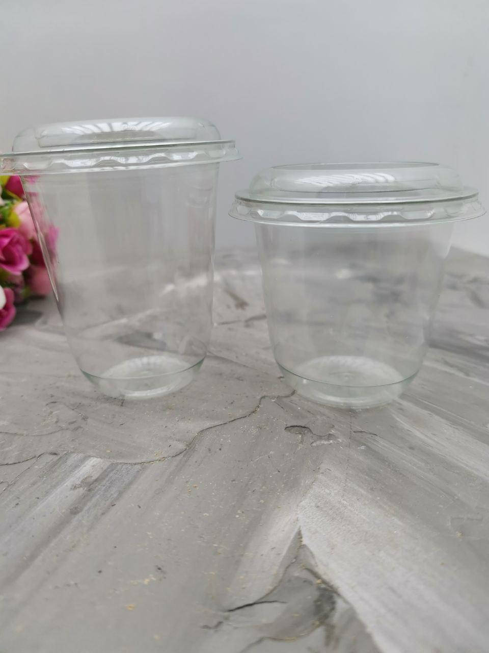 Стакан для десерта 180 мл з кришкою
Стакан для десерта 180 мл з кришкою