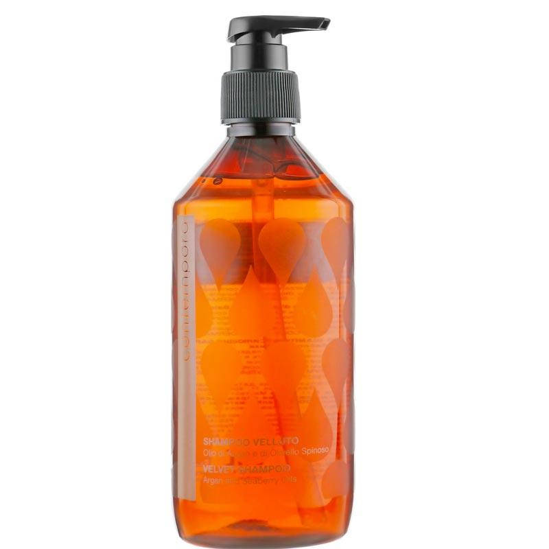 Разглаживающий шампунь "Сияющий бархат" Barex Contempora Velvet Shampoo Argan and Seaberry Oils 500 мл
Разглаживающий шампунь "Сияющий бархат" Barex Contempora Velvet Shampoo Argan and Seaberry Oils 500 мл