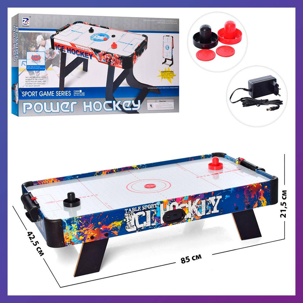 Детская настольная игра Хоккей ZC 3005 A Детский настольный Хоккей воздушный аэро-хоккей 220V
Детская настольная игра Хоккей ZC 3005 A Детский настольный Хоккей воздушный аэро-хоккей 220V