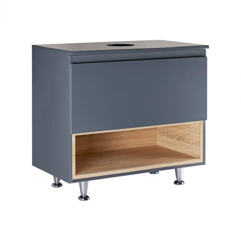 Тумба под умывальник Qtap Robin 700х616х437 Graphite/Whitish oak со столешницей QT1380TNН7002GWO
Тумба под умывальник Qtap Robin 700х616х437 Graphite/Whitish oak со столешницей QT1380TNН7002GWO