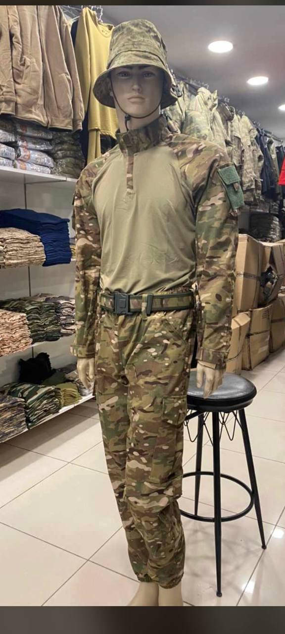 Мужской армейский костюм мультикам для ВСУ (ЗСУ) Tactical, тактическая форма (убакс и брюки) XXL, Хаки
Мужской армейский костюм мультикам для ВСУ (ЗСУ) Tactical, тактическая форма (убакс и брюки) XXL, Хаки