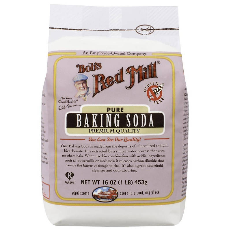 Сода чистая для питья, Baking Soda, Bob' Red Mill, (453 г), США. 
Сода чистая для питья, Baking Soda, Bob' Red Mill, (453 г), США.