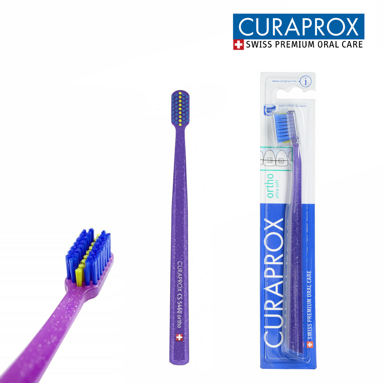 Ортодонтическая зубная щетка Curaprox ORTHO CS 5460 с углублением (картонная упаковка), 1 шт
Ортодонтическая зубная щетка Curaprox ORTHO CS 5460 с углублением (картонная упаковка), 1 шт
