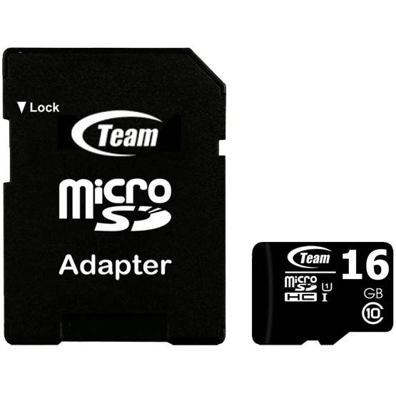 Карта памяти TEAM 16 GB microSDHC class 10 + SD-adapter универсальная для хранения фото видео музыки
Карта памяти TEAM 16 GB microSDHC class 10 + SD-adapter универсальная для хранения фото видео музыки