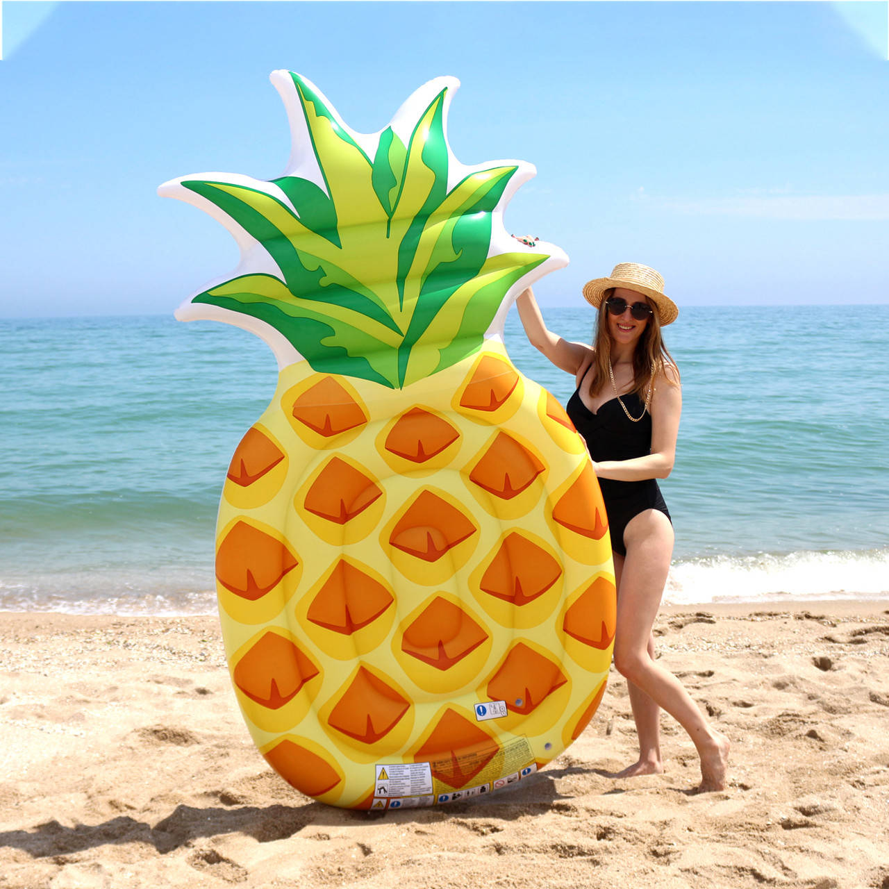 Матрас надувной Intex Ананас (Pineapple) арт. 58761. Отлично подходит для отдыха на море, в бассейне
Матрас надувной Intex Ананас (Pineapple) арт. 58761. Отлично подходит для отдыха на море, в бассейне