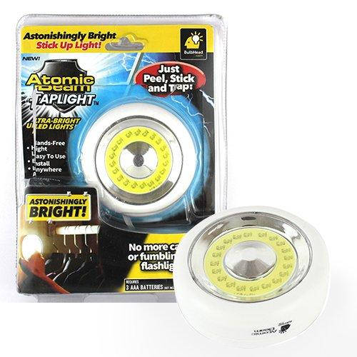 Универсальный точечный светильник беспроводная подсветка Atomic Beam Tap Light 131694, Белый
Универсальный точечный светильник беспроводная подсветка Atomic Beam Tap Light 131694, Белый