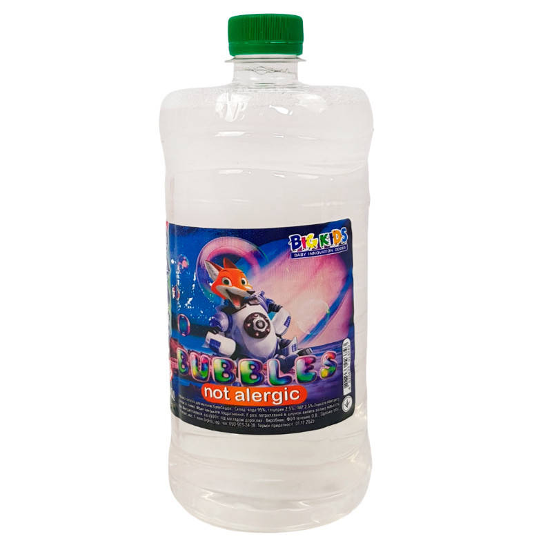 Наполнитель для мыльных пузырей "Гипоаллергенная", 1000 мл 
Наполнитель для мыльных пузырей "Гипоаллергенная", 1000 мл