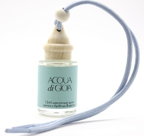Ароматизатор в авто парфюмированный масляный "Giorgio Armani Acqua di Gioia", бутылочка 12 мл, жен
Ароматизатор в авто парфюмированный масляный "Giorgio Armani Acqua di Gioia", бутылочка 12 мл, жен